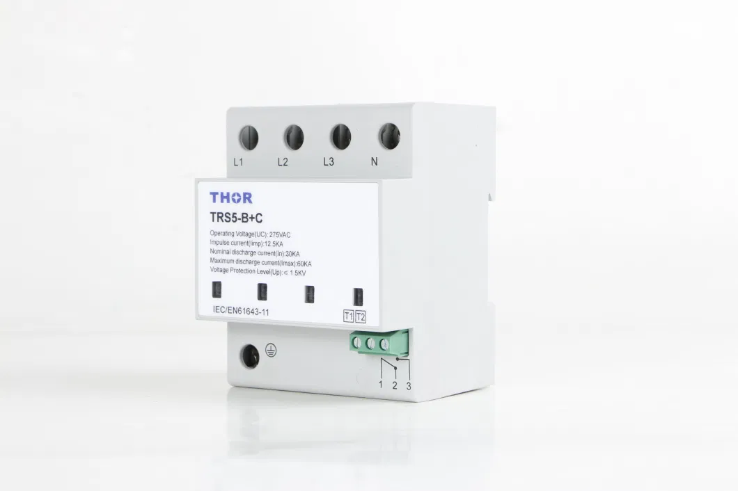 Lightning Protection T1 12.5ka 50ka Surge Protection Device for Surge Protector/ SPD