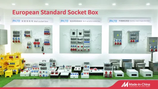 이동할 수 있는 방수 전력 공급 수리 상자 380V 배급 소켓 상자